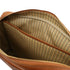 Pisa - Leather laptop briefcase with front pocket